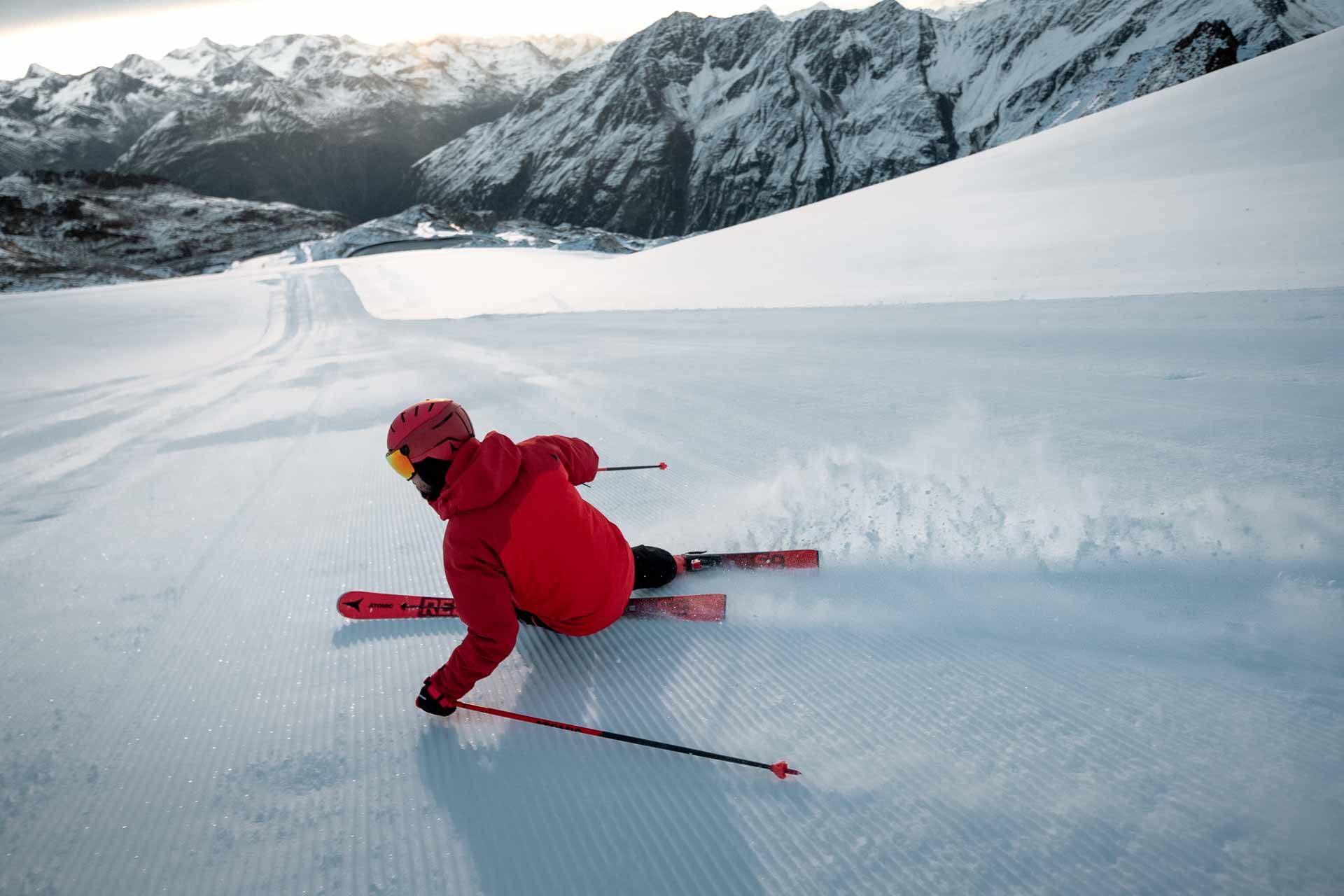 Ski- und Snowboard-Sortiment